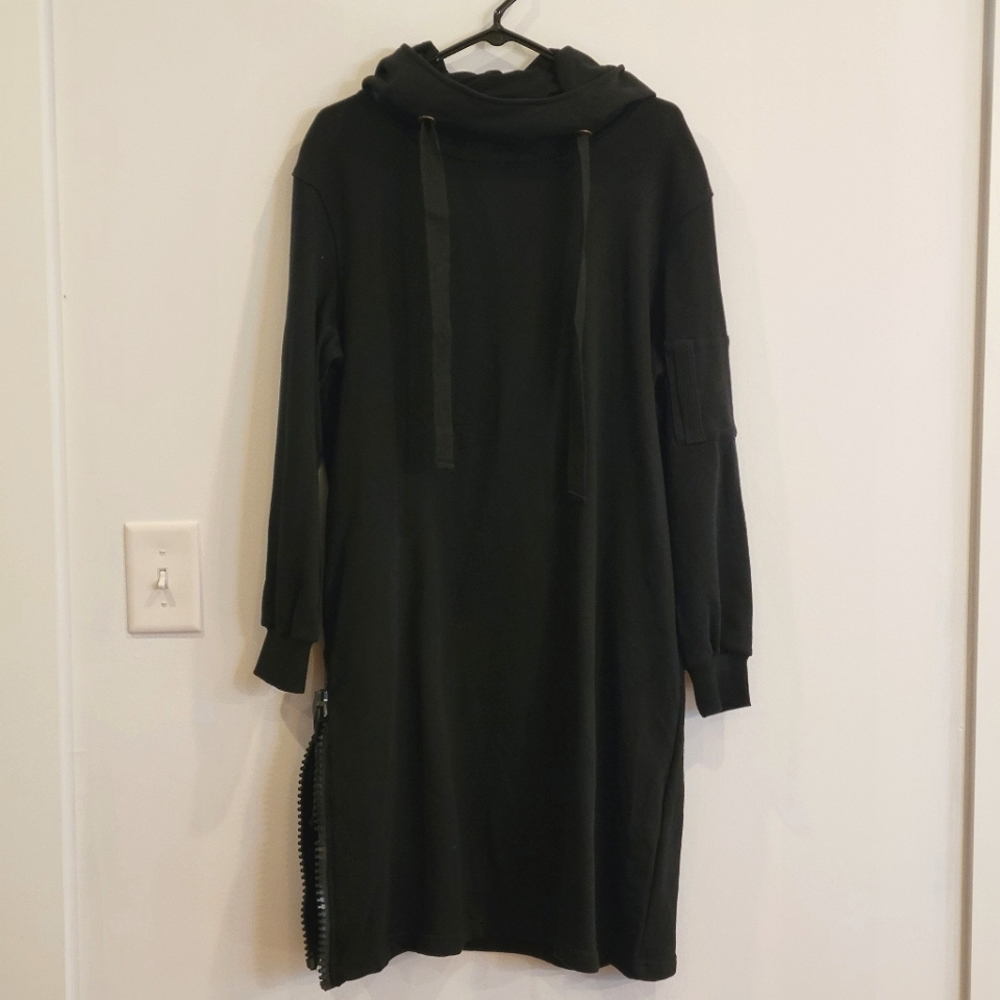 90s vintage goth/punk sweater dress